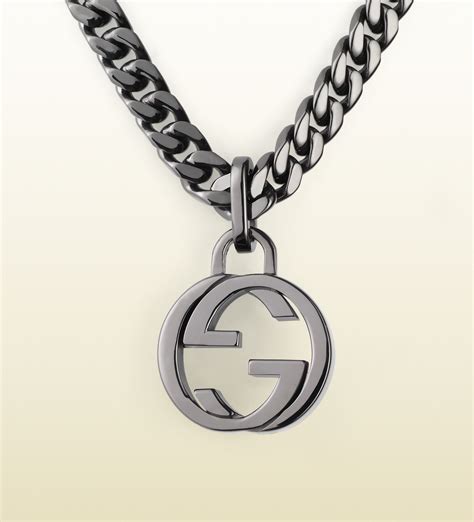 gucci women's silver necklaces|sterling silver gucci necklaces.